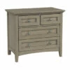 McKenzie 4-Drawer Nightstand, Fieldstone -WALKER EDISON Shop 1113FST