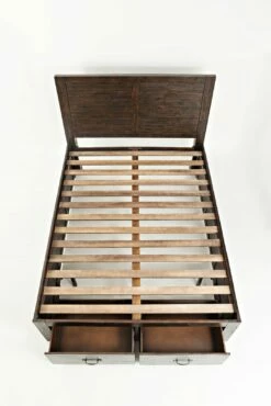 Floor Sample Jackson Lodge Queen Storage Bed -WALKER EDISON Shop 1605 858687KT 4
