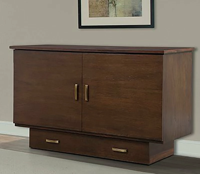 NYC Deal Traditional Queen Murphy Cabinet Bed Pekoe 3 NYC Deal Traditional Queen Murphy Cabinet Bed Pekoe