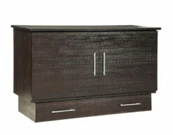 Traditional Murphy Cabinet Bed Coffee/Espresso