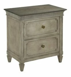 Savona Ax Two Drawer Nightstand