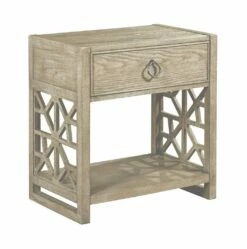 Vista Delray Open Nightstand