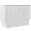 Nantucket Murphy Bed (Chest Bed) White 1 Nantucket Murphy Bed (Chest Bed) White -WALKER EDISON Shop AC593142 SILO TR1 30