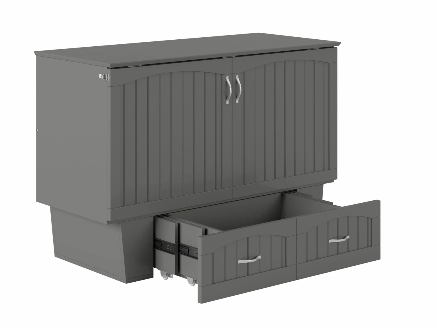 Nantucket Murphy Bed (Chest Bed) Gray 4 Nantucket Murphy Bed (Chest Bed) Gray - Image 2