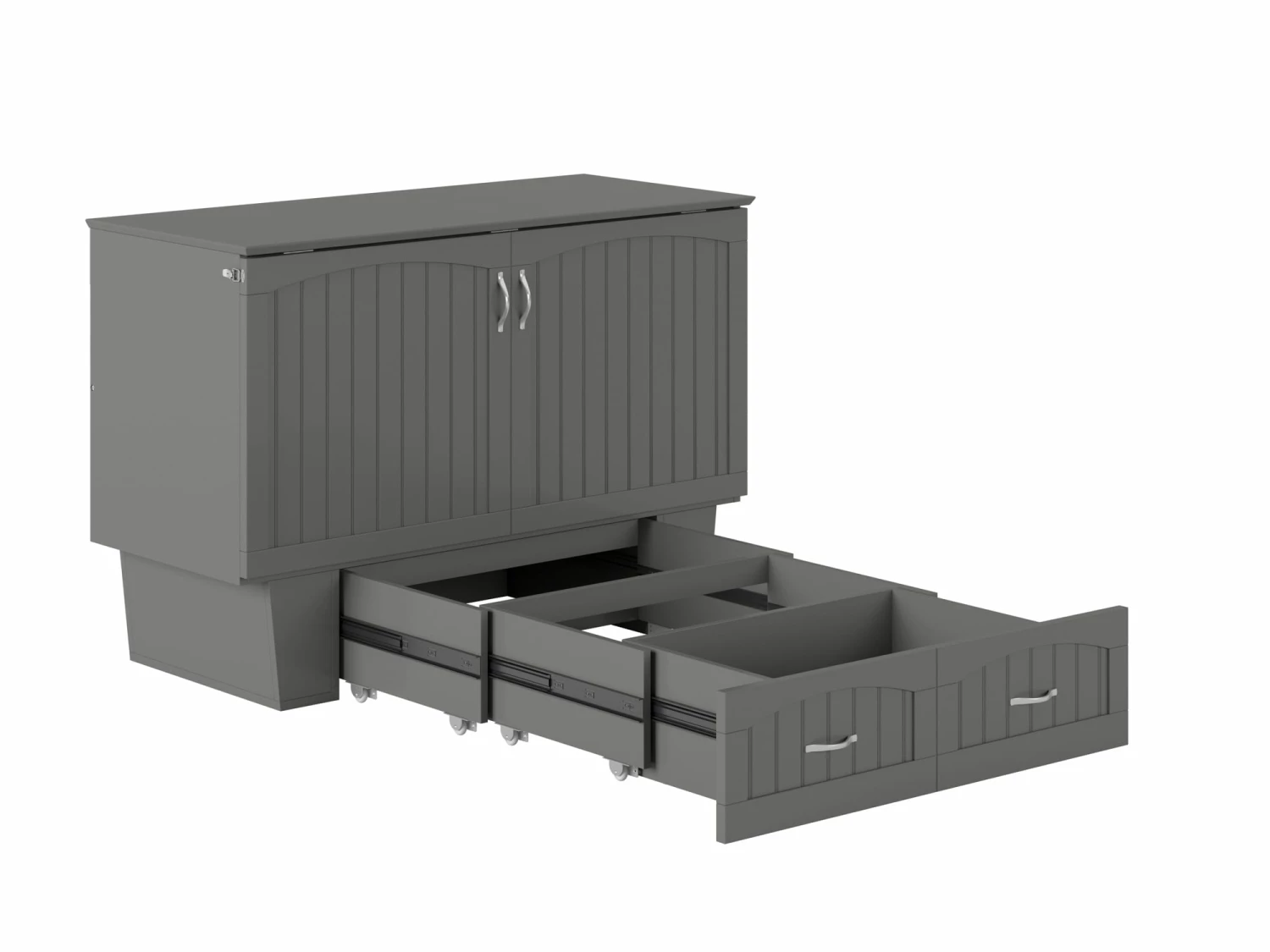 Nantucket Murphy Bed (Chest Bed) Gray 5 Nantucket Murphy Bed (Chest Bed) Gray - Image 3