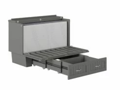 Nantucket Murphy Bed (Chest Bed) Gray 11 Nantucket Murphy Bed (Chest Bed) Gray -WALKER EDISON Shop AC593149 SILO MO BD2 30