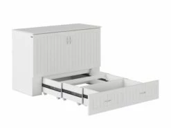 Southampton Murphy Bed (Chest Bed) White -WALKER EDISON Shop AC613142 SILO DETAIL
