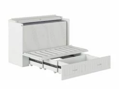 Southampton Murphy Bed (Chest Bed) White -WALKER EDISON Shop AC613142 SILO MO BD2 30