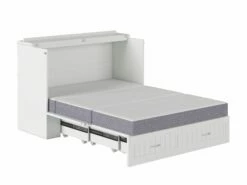Southampton Murphy Bed (Chest Bed) White -WALKER EDISON Shop AC613142 SILO MO TR2 30