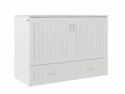 Southampton Murphy Bed (Chest Bed) White