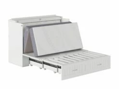 Southampton Murphy Bed (Chest Bed) White -WALKER EDISON Shop AC613142 SILO U 30