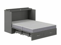 Southampton Murphy Bed (Chest Bed) Antique Gray -WALKER EDISON Shop AC613149 SILO MO TR2 30
