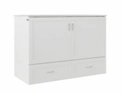 Hamilton Murphy Bed (Chest Bed) White