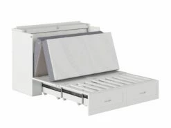 Hamilton Murphy Bed (Chest Bed) White -WALKER EDISON Shop AC623142 SILO U 30