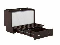 Monroe Murphy Bed (Chest Bed) Espresso -WALKER EDISON Shop AC633141 SILO MO BD2 30
