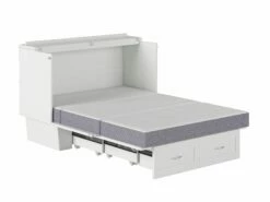 Monroe Murphy Bed (Chest Bed) White 13 Monroe Murphy Bed (Chest Bed) White -WALKER EDISON Shop AC633142 SILO MO TR2 30
