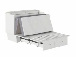 Monroe Murphy Bed (Chest Bed) White 12 Monroe Murphy Bed (Chest Bed) White -WALKER EDISON Shop AC633142 SILO U 30