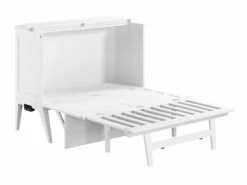 Northampton Murphy Bed (Chest Bed W/Desk) White -WALKER EDISON Shop AC783142 SILO TR2 30