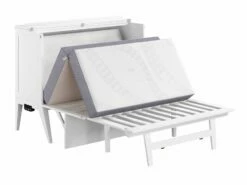 Northampton Murphy Bed (Chest Bed W/Desk) White -WALKER EDISON Shop AC783142 SILO U 30