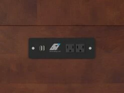 Aspen Mid-Century Modern Queen Solid Wood Murphy Bed Chest W/Mattress In Walnut -WALKER EDISON Shop AFI AC554144 5