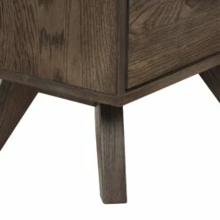 Astoria Oak 2 Drawer Nightstand -WALKER EDISON Shop AL LCAHLADG 4