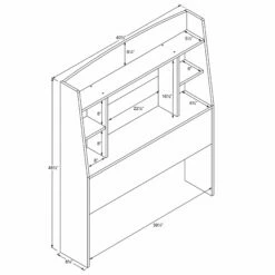 Astrid Twin Headboard -WALKER EDISON Shop BHFT 0401 1 4