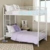 Walker Edison Sunrise Twin Over Twin Bunk Bed - White -WALKER EDISON Shop BTOTWH