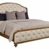 Berkshire Queen Glendale Upholstered Shelter Bed -WALKER EDISON Shop Berkshire 011 316R silo