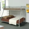Hayward Denley Metal Twin Over Full Bunk Bed 2 Hayward Denley Metal Twin Over Full Bunk Bed -WALKER EDISON Shop CST 460062