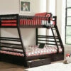 Ashton Cappuccino Twin Over Full Bunk Bed 2 Ashton Cappuccino Twin Over Full Bunk Bed -WALKER EDISON Shop CST 460184