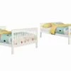 Chapman Traditional White Full Over Full Bunk Bed -WALKER EDISON Shop CST 460360
