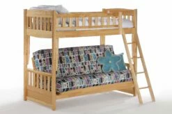 Cinnamon Futon Bunk Bed
