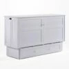 Clover Queen Murphy Cabinet Bed White -WALKER EDISON Shop Clover Cabinet Murphy Bed White 1 2n