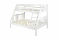 Twin/Full Mission Bunk Bed White