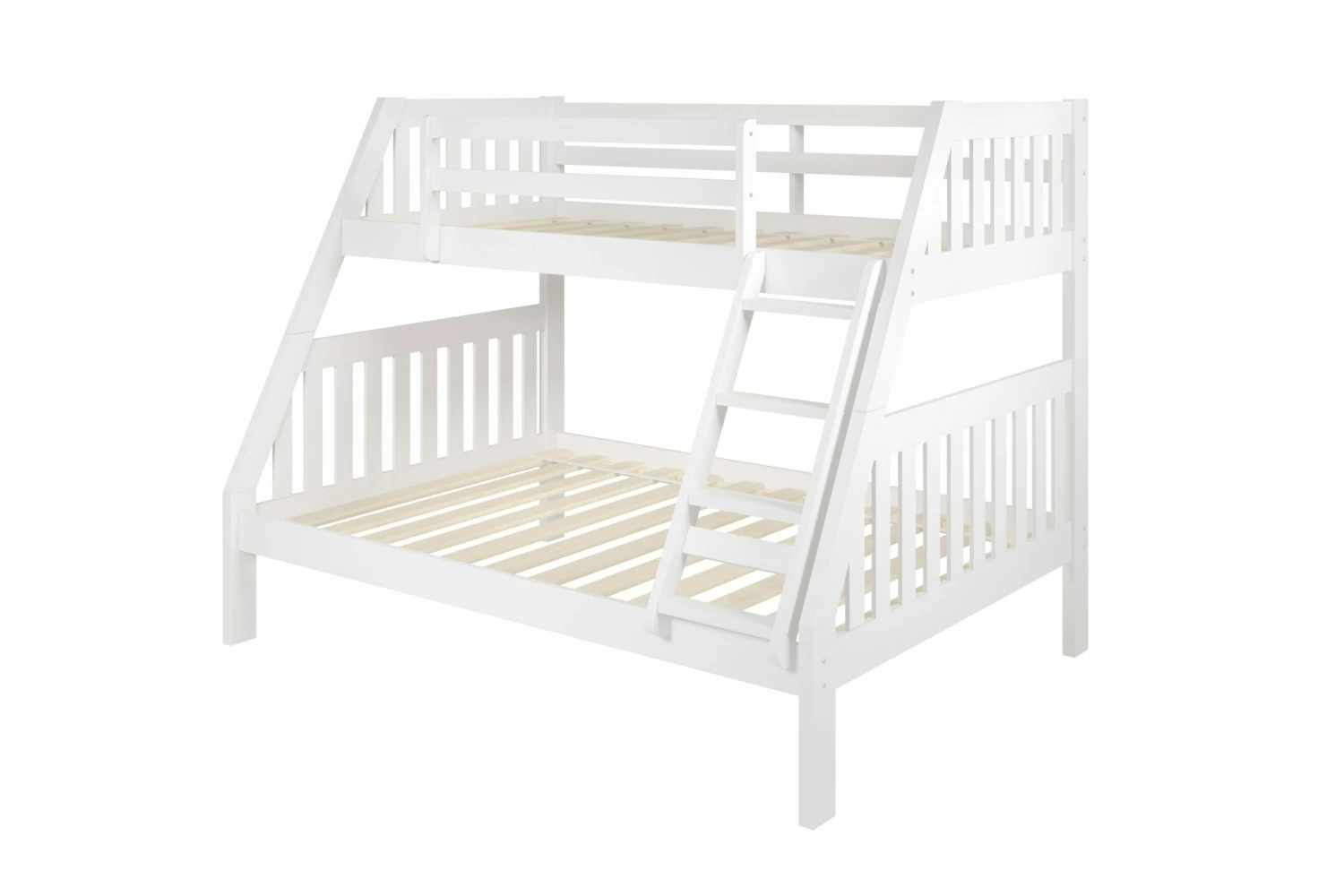 Twin/Full Mission Bunk Bed White 3 Twin/Full Mission Bunk Bed White