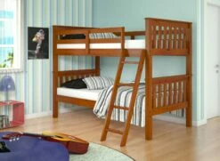 Mission Bunkbed Espresso With Slat Kit -WALKER EDISON Shop DT 120 1 TTE TT 1