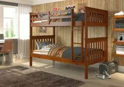 Mission Bunkbed Espresso -WALKER EDISON Shop DT 120 3 TTE 1