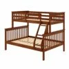 Twin/Full Mission Bunkbed Espresso -WALKER EDISON Shop DT 122 3 TFE