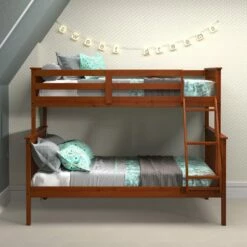 Twin/Full Mission Bunkbed Espresso 8 Twin/Full Mission Bunkbed Espresso -WALKER EDISON Shop DT 122 3 TFE 2