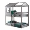 Deer Blind Bunk Rustic Light Grey