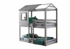 Deer Blind Bunk Rustic Light Grey
