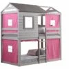 Deer Blind Rustic Grey W/Pink Tent Kit -WALKER EDISON Shop DT 1370 TTLG 1370 DP