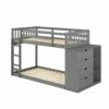 Mission Chest Bunk Dark Grey -WALKER EDISON Shop DT 1600 TTDG