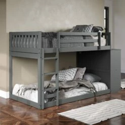Mission Chest Bunk Dark Grey -WALKER EDISON Shop DT 1600 TTDG 3