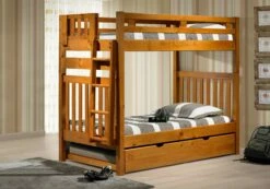 T/T Bunk With Ladder Honey