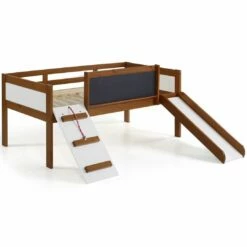 Twin Art Play Junior Low Loft Espresso -WALKER EDISON Shop DT 3005 TLE 1