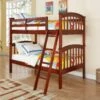 Columbia Bunkbed Cherry -WALKER EDISON Shop DT 311 TTC