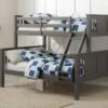 Twin/Full Princeton Bunk Slate Grey 1 Twin/Full Princeton Bunk Slate Grey -WALKER EDISON Shop DT 318 TFSG