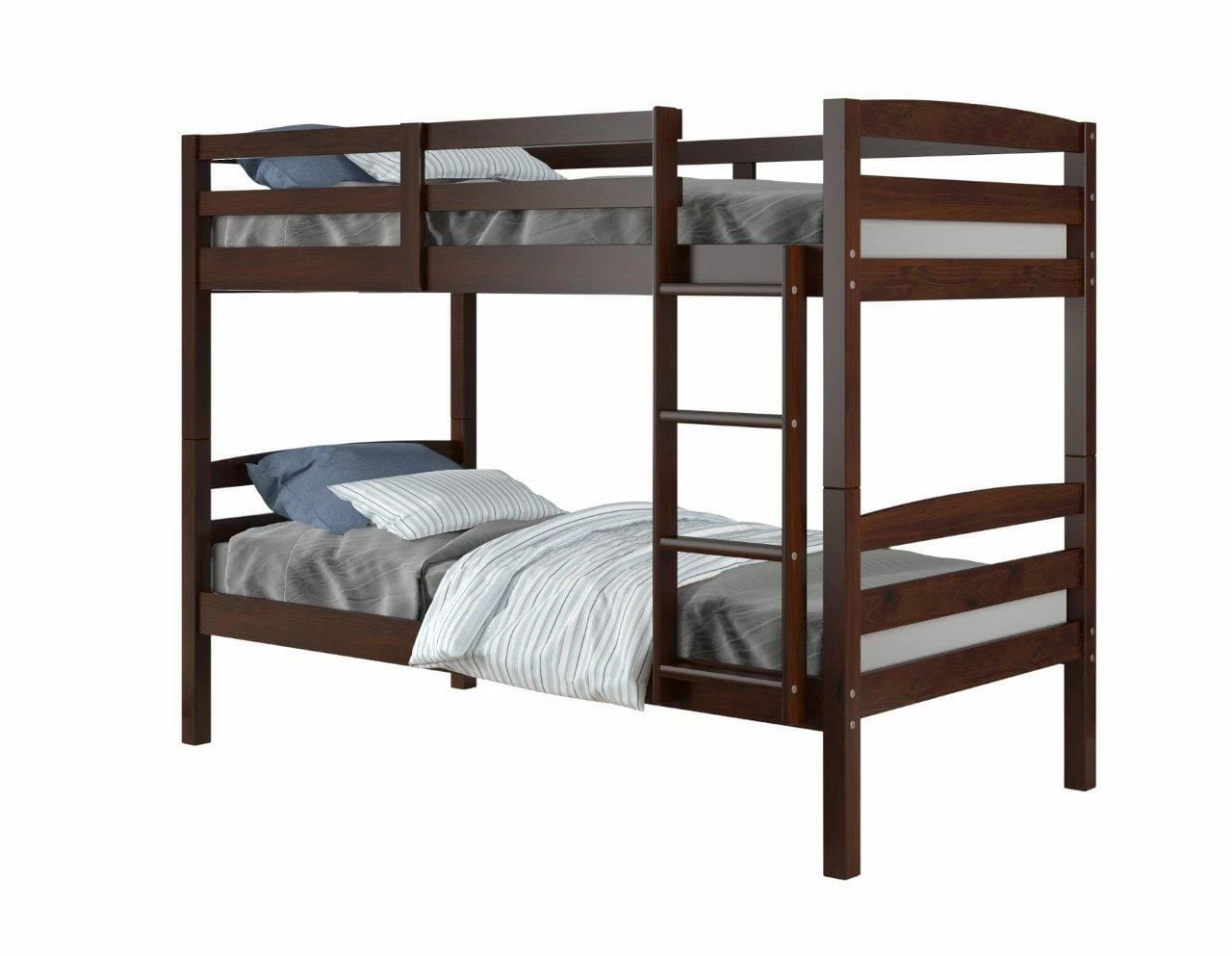 Twin/Twin Bunk Bed Cappuccino 3 Twin/Twin Bunk Bed Cappuccino