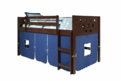 Circles Low Loft Cappuccino W/Blue Tent Kit